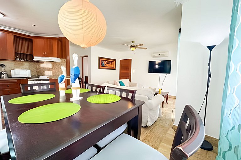Cómodo apartamento cerca de la playa