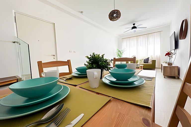 ¡Condominio con azotea a pasos de la playa!