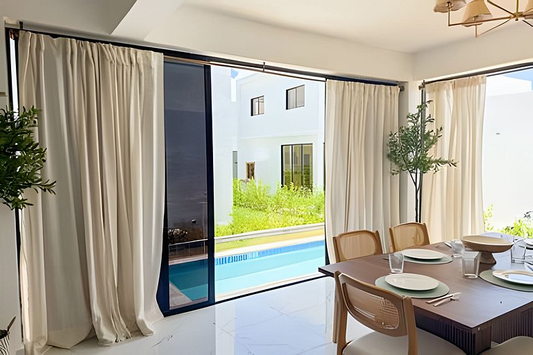 Villa con piscina privada de 3 habitaciones