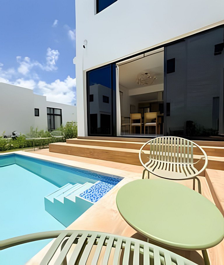 Villa con piscina privada de 3 habitaciones