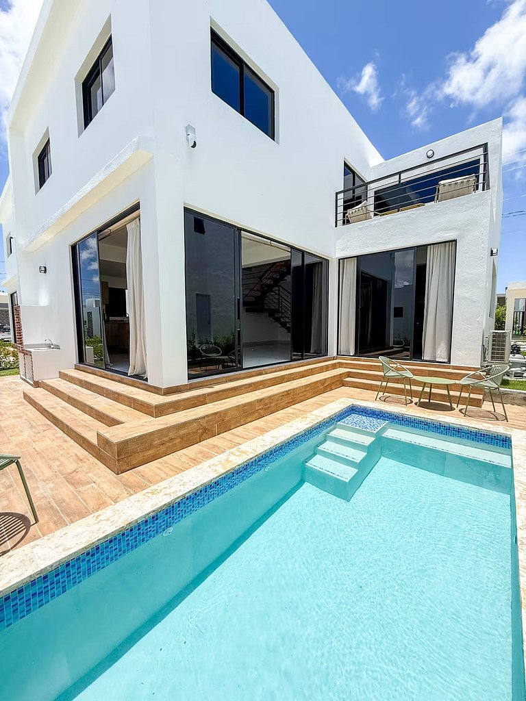 Villa "Las Carolinas" en Punta Cana