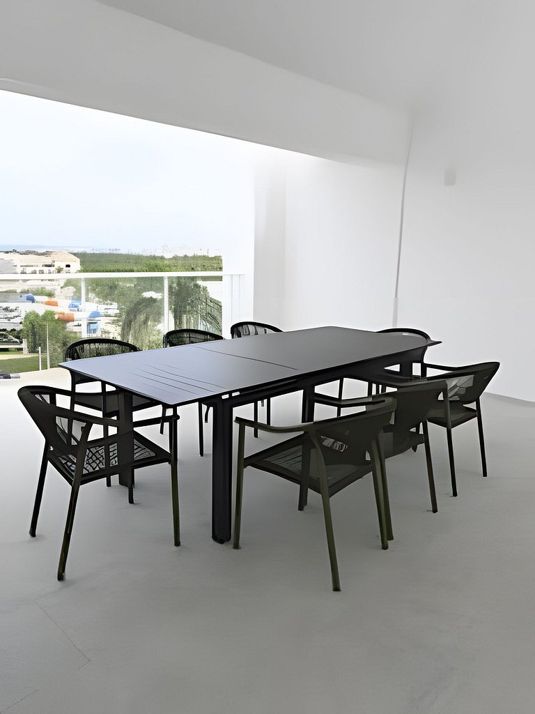 Departamento de lujo con terraza vista al mar!